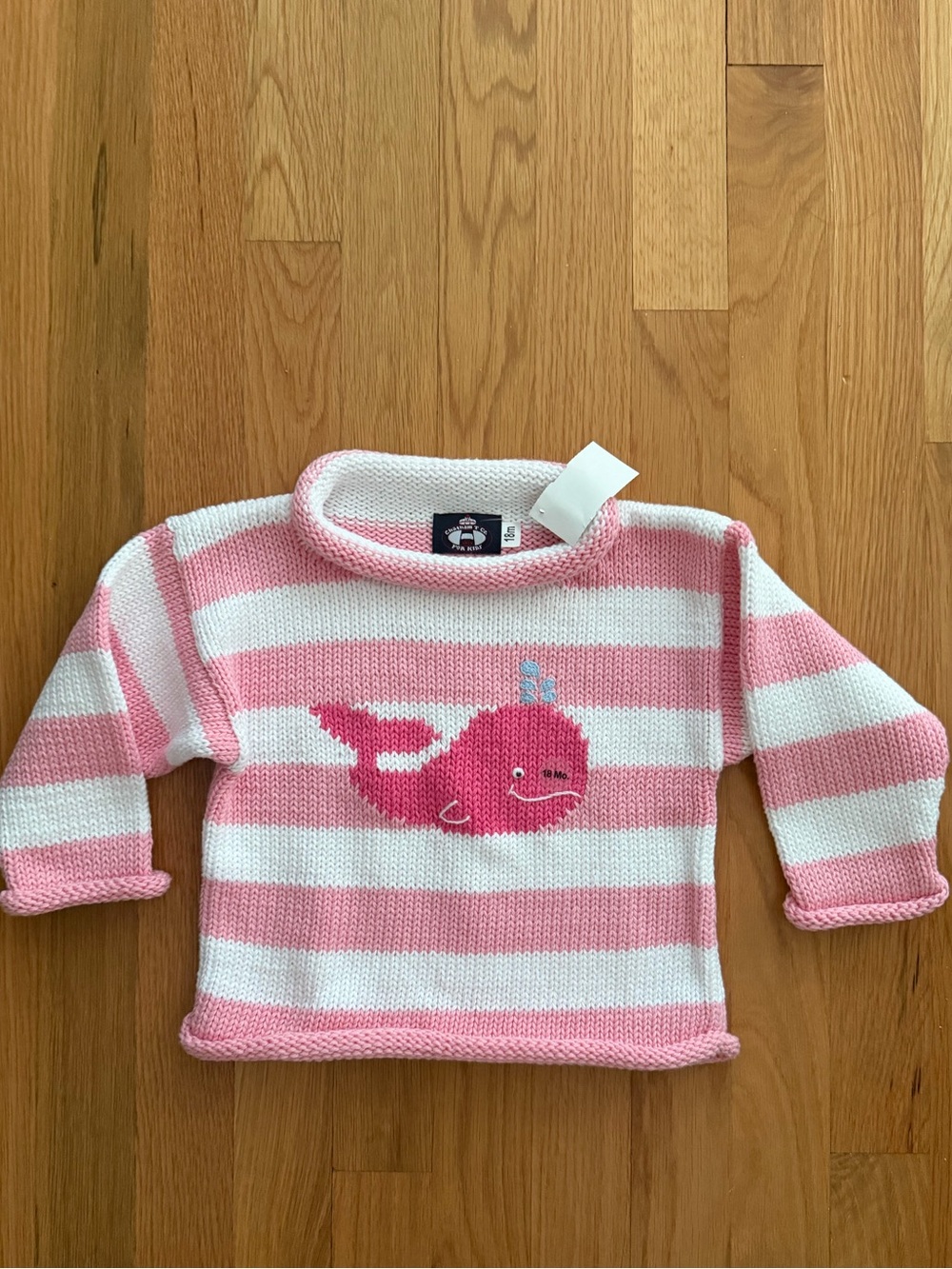 Striped Whale Rollneck Sweaters